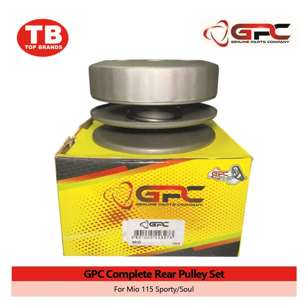 COMPLETE REAR PULLEY SET W/COVER / MIO115 SPORTY/SOUL / GPC
 - CVT - LZD