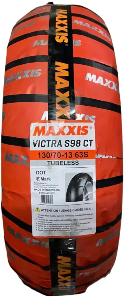 TIRE MAXXIS / TL 130/70-13 VICTRA S98 CT NMAX/PCX PD (DOT 2025) SRP3056 - FMV - LZD