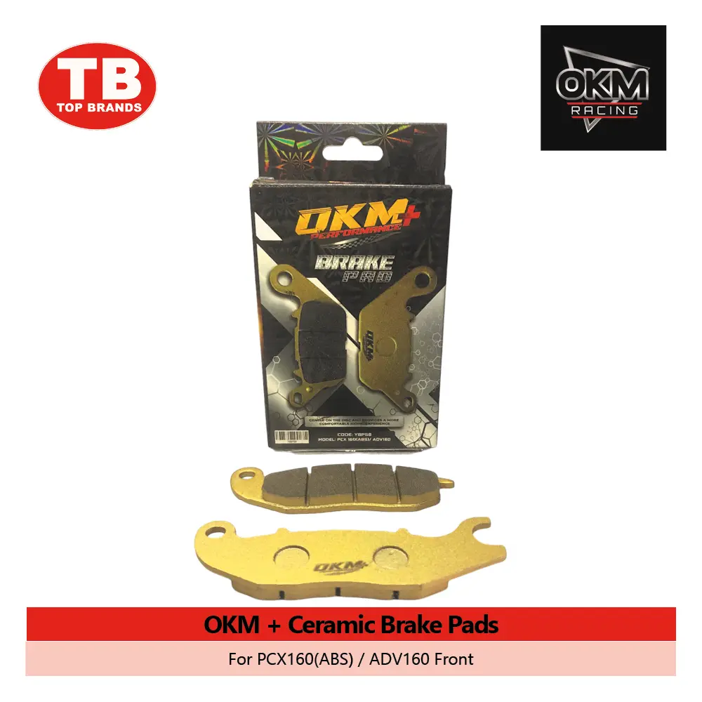 BRAKE PAD CERAMIC / ADV150/PCX160(ABS)/PCX150(ABS) FRONT / OKM+ - LZD