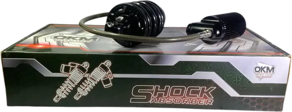 MONO SHOCK M SERIES 25 / SNIPER150 MXI 207MM BLACK W/BLACK TANK / OKM - LZD
