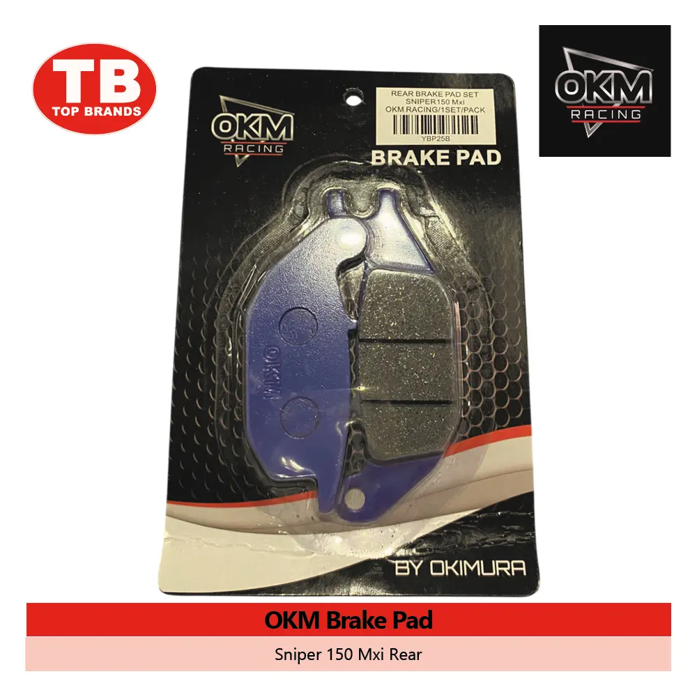 BRAKE PAD / SNIPER150 MXI REAR / OKM - LZD