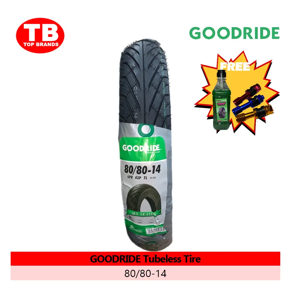 TIRE GOODRIDE / TL 80/80-14 6PR H-565 SRP813 - LZD