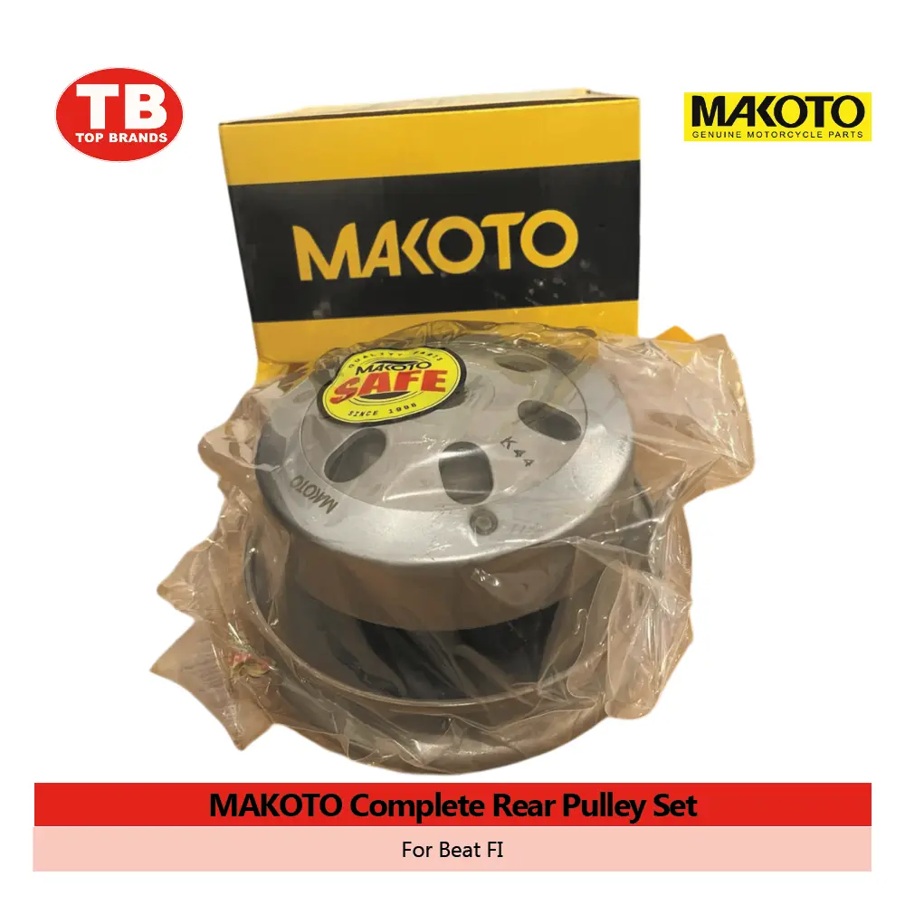 COMPLETE REAR PULLEY SET / BEAT FI / MAKOTO - CVT - LZD