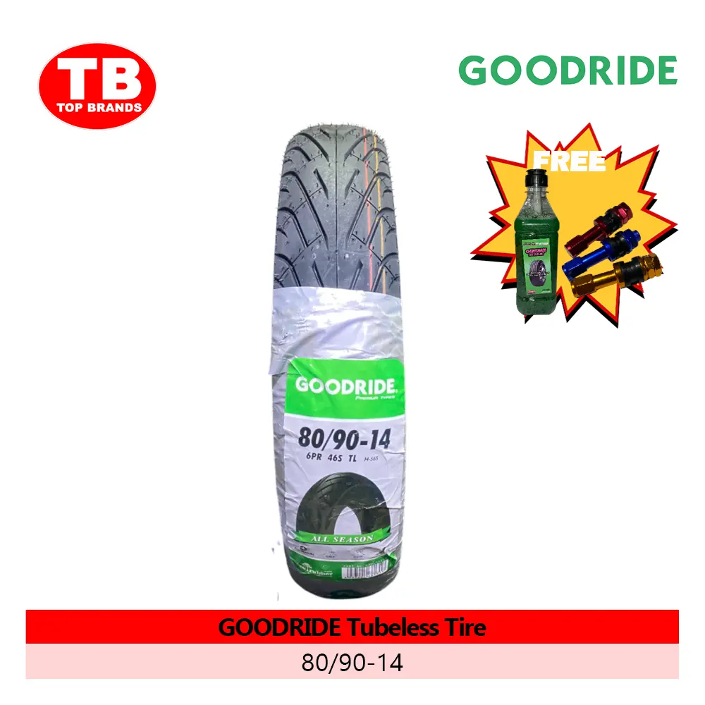 TIRE GOODRIDE / TL 80/90-14 4PR H-565 SRP879 - LZD