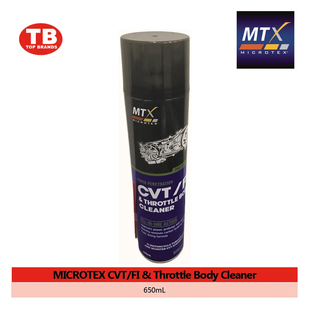 MTX CVT POWER SPRAY CLEANER / 24X650ML SRP180 - LZD