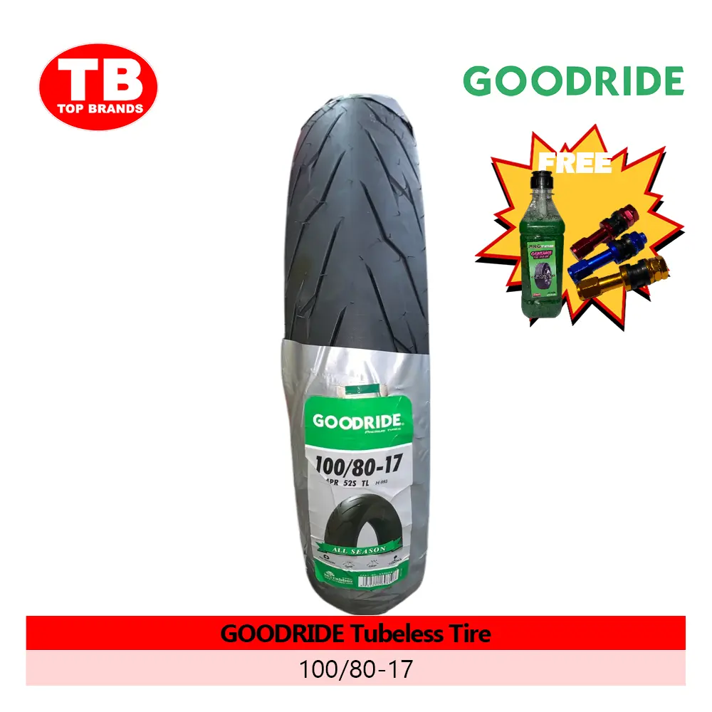 TIRE GOODRIDE / TL 100/80-17 4PR H-993 SRP1350 - LZD