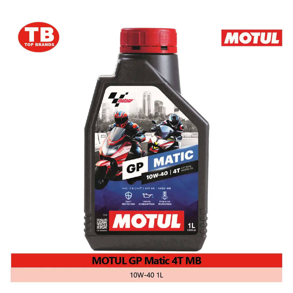 OIL ENGINE MOTUL GP MATIC MB 4T / 20X1000ML 10W-40 - LZD