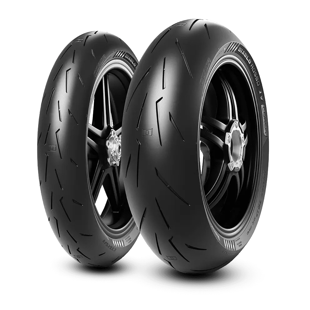 TIRE PIRELLI / DIABLO ROSSO IV CORSA 120/70ZR17