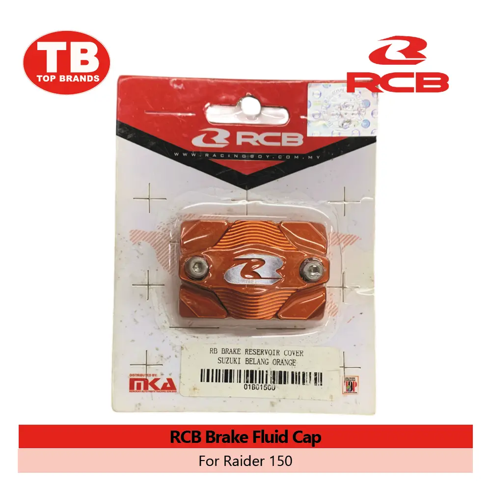 BRAKE FLUID CAP RCB / RAIDER150 ORANGE - LZD 