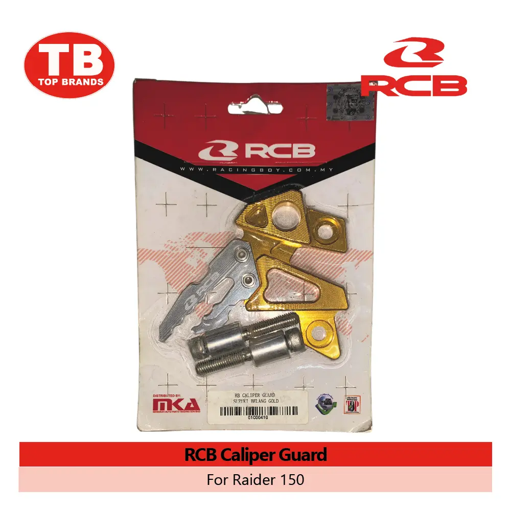 CALIPER GUARD RCB / RAIDER150 GOLD - LZD 