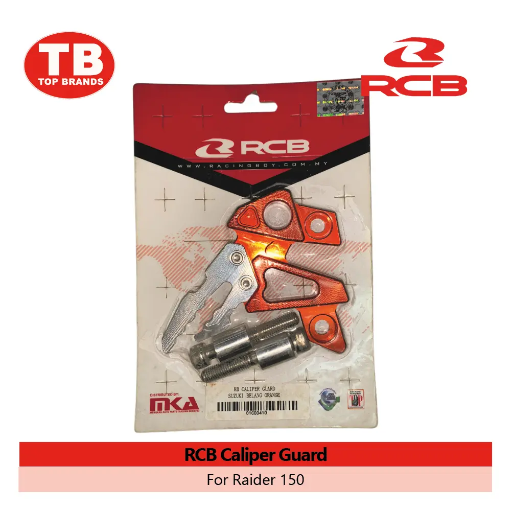 CALIPER GUARD RCB / RAIDER150 ORANGE - LZD