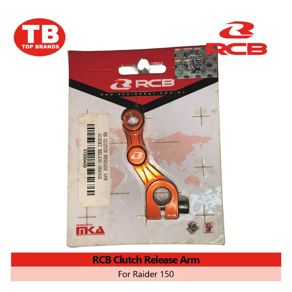 CLUTCH RELEASE ARM RCB / RAIDER150 ORANGE - LZD 