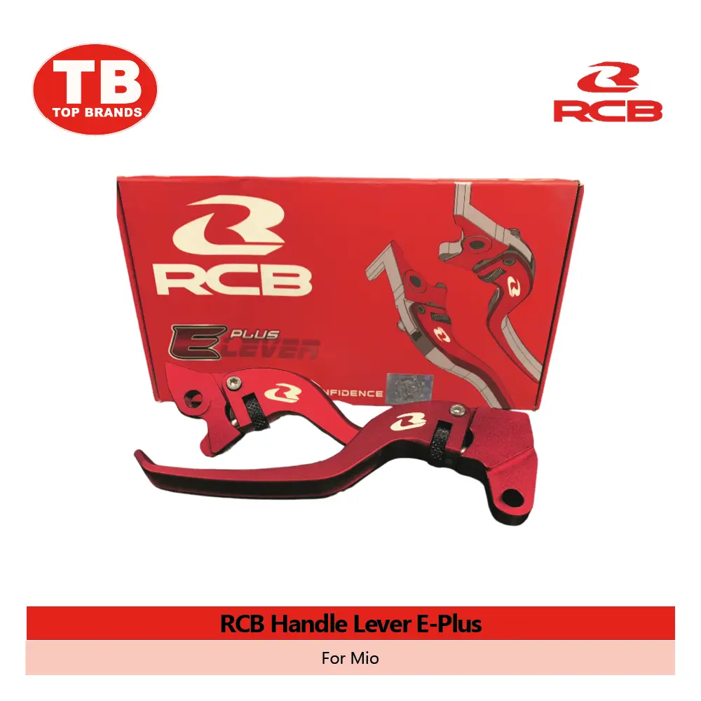 HANDLE LEVER RCB E-PLUS / MIO RED - LZD