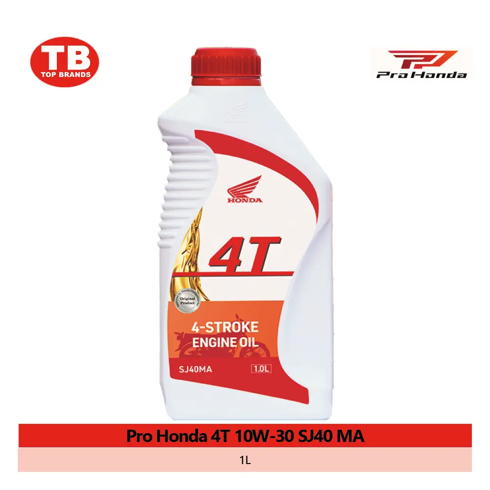 OIL ENGINE PRO HONDA RED 4T / 24X1000ML 10W-30 SJ40 MA 4-STROKE / HPI - LZD
