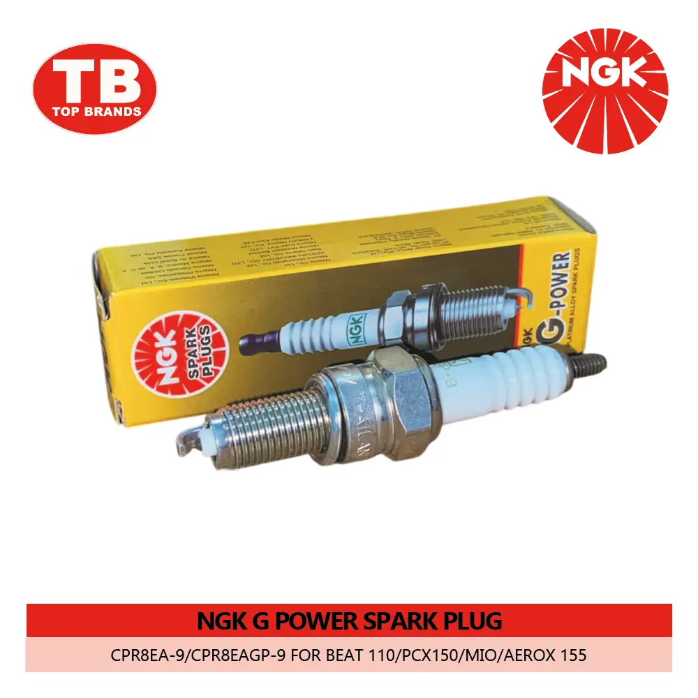 SPARK PLUG / CPR8EA-9/C8E SNIPER 155R/X1/ NMAX155 /AEROX155/FZ I150 / NGK THAIL  - LZD