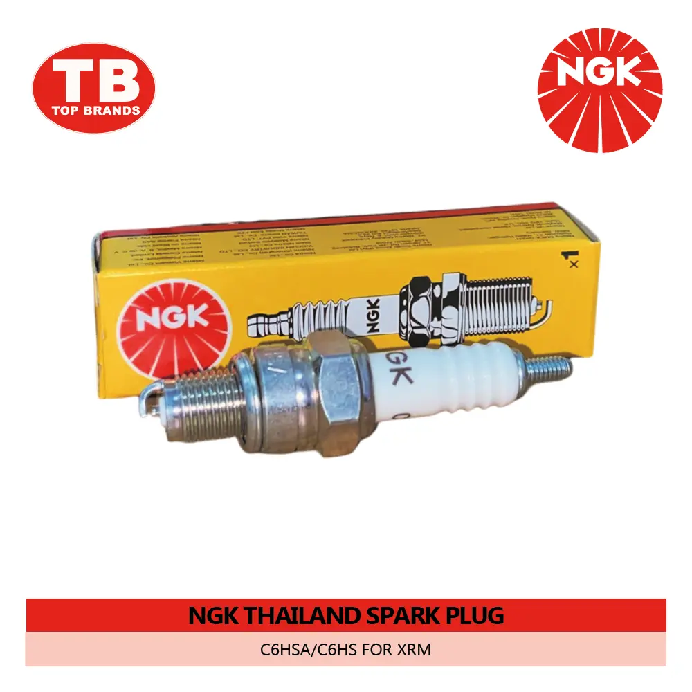 SPARK PLUG / C6HSA / C6HS XRM / NGK THAIL (10PCS/BOX) - LZD