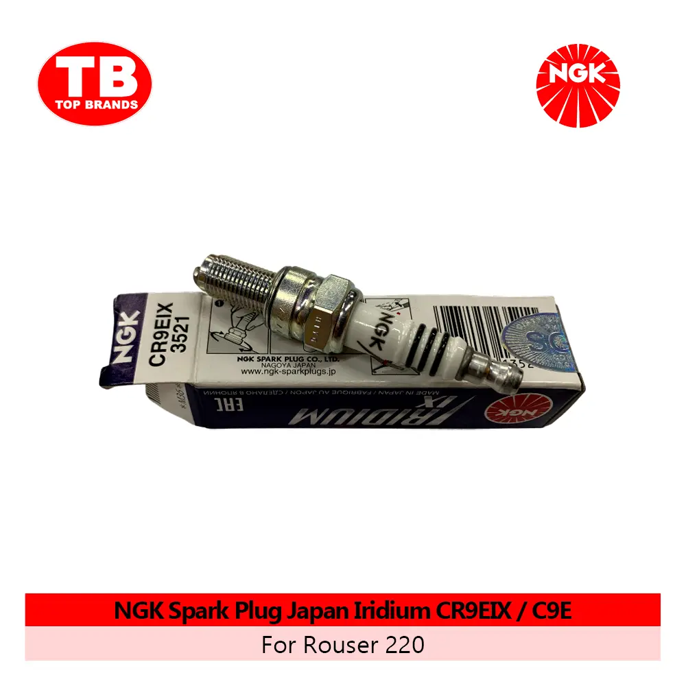 SPARK PLUG / CR9EIX/C9E ROUSER220 / NGK IRIDIUM  - LZD