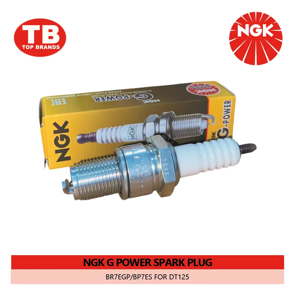 SPARK PLUG / BR7EGP/ BP7ES DT125 / NGK G POWER - LZD