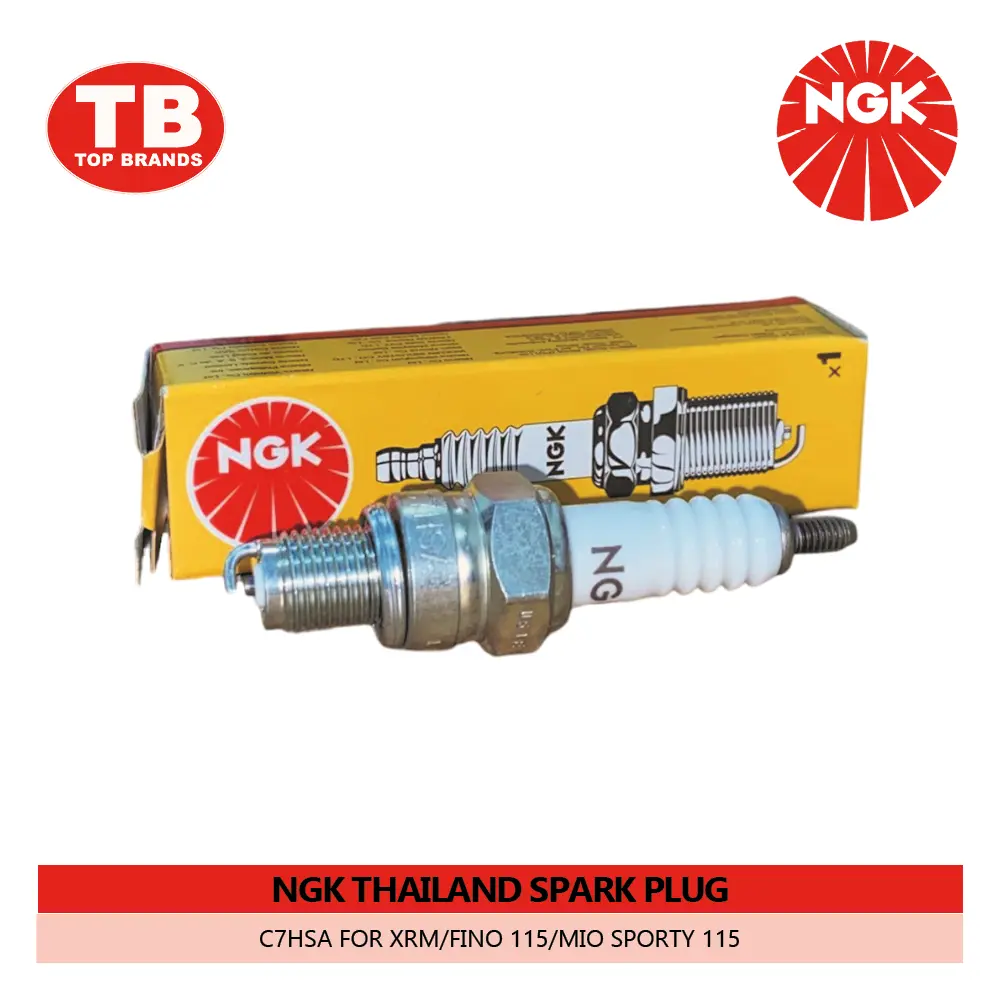 SPARK PLUG / C7HSA/ XRM / FINO 115 / MIO SPORTY115 / NGK THAIL  - LZD