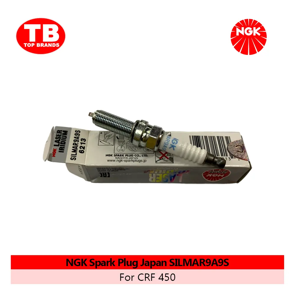SPARK PLUG / SILMAR9A9S CRF450 / NGK JAPAN  - LZD