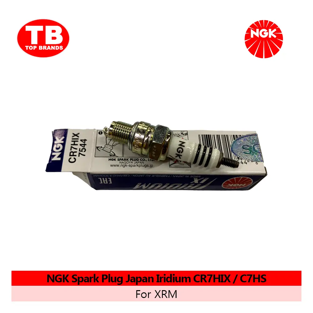 SPARK PLUG / CR7HIX XRM/ C7HS / NGK IRIDIUM  - LZD