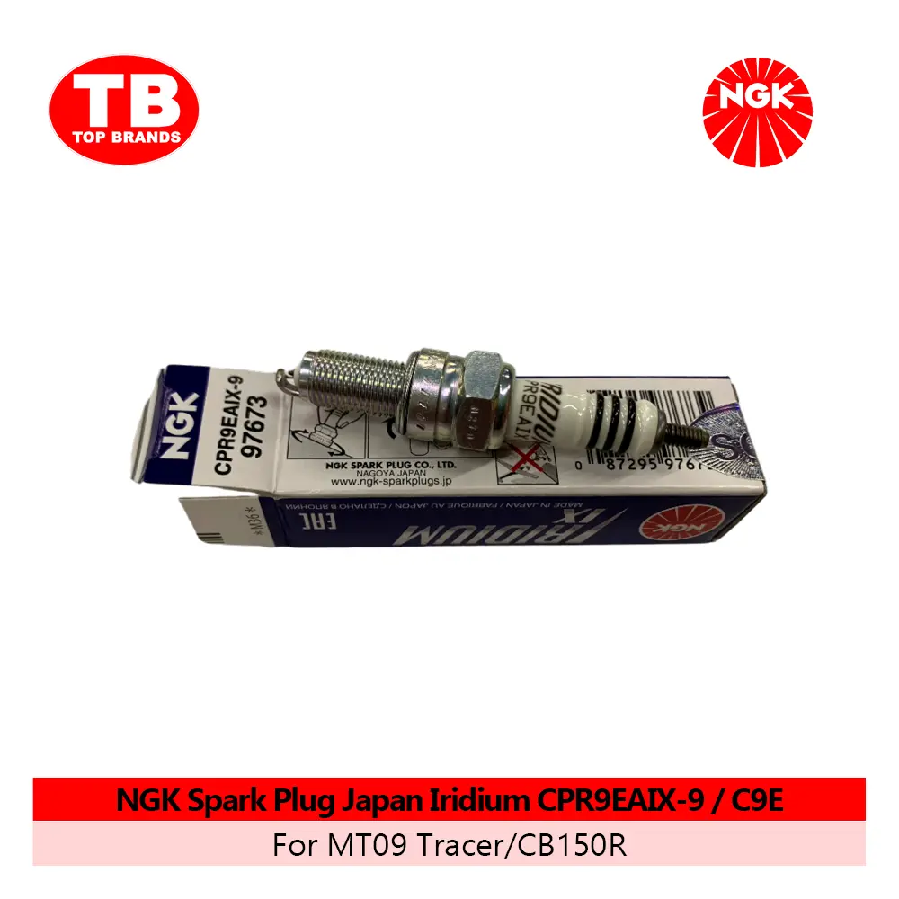 SPARK PLUG / CPR9EAIX-9/C9E MT09 TRACER/ CB150R / NGK IRIDIUM  - LZD