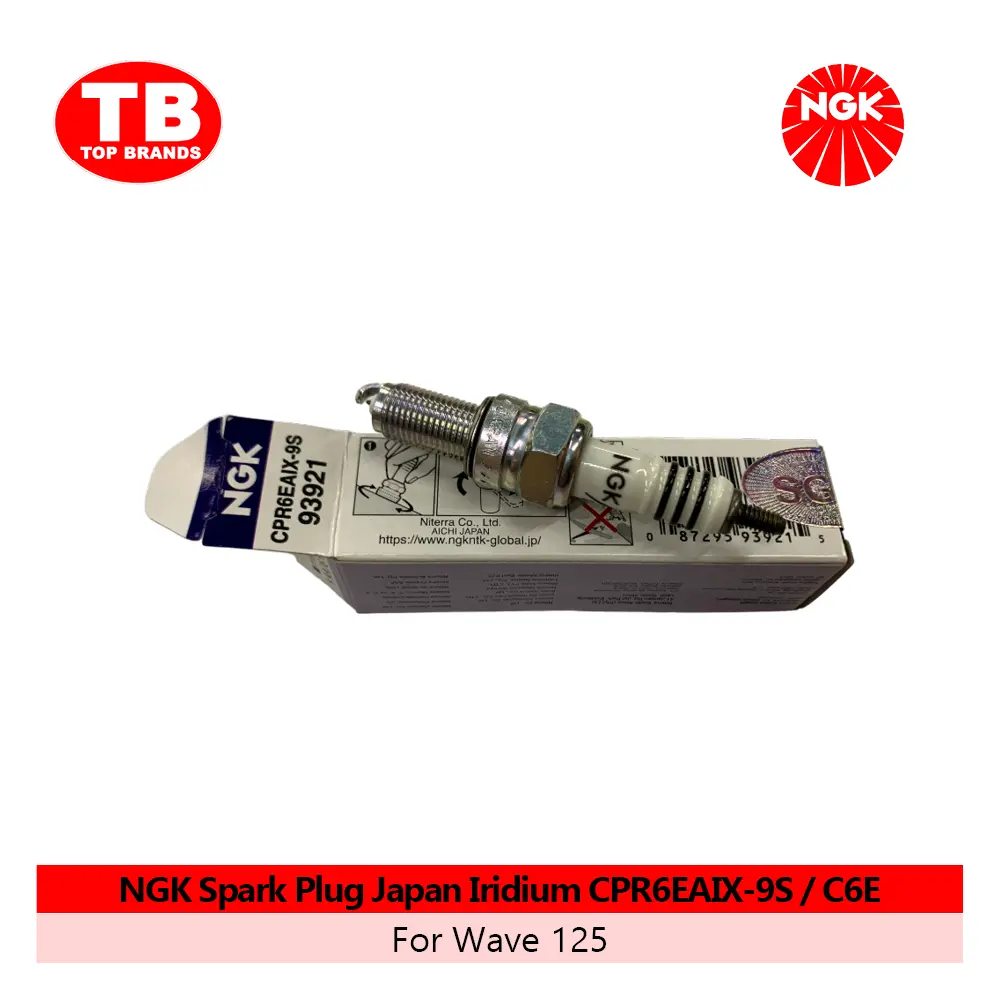 SPARK PLUG / CPR6EAIX-9S / C6E W125 / NGK IRIDIUM  - LZD