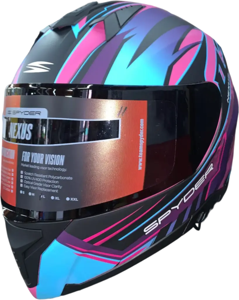 HELMET SPYDER NEXUS GD 3911M_S / L MATT BLACK/PINK S1 - LZD