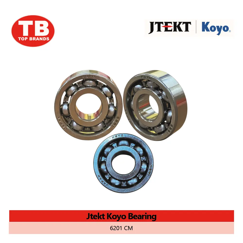 BEARING / 6201 CM / KOYO JAPAN (250PCS/BOX) - FMV - LZD 