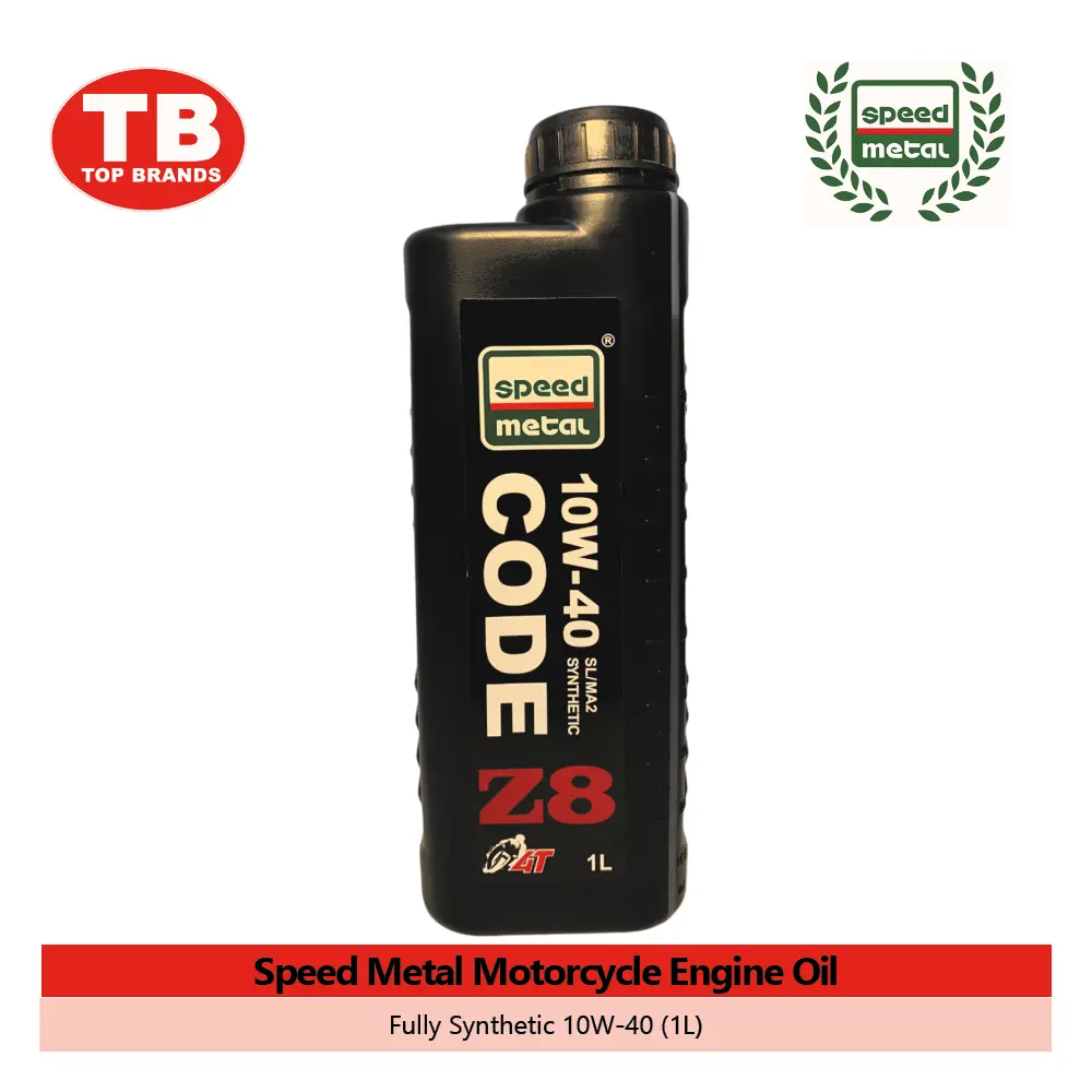 OIL ENGINE SPEED METAL Z8 FULLY SYNTHETIC / 24X1000ML SL MA2 10W-40 - LZD