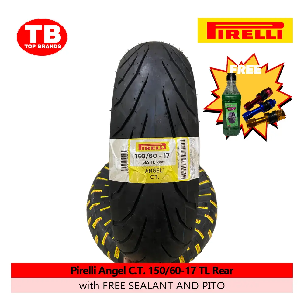 TIRE ANGEL CITY / 150/60-17 TLR (DOT 2024) / PIRELLI / - LZD