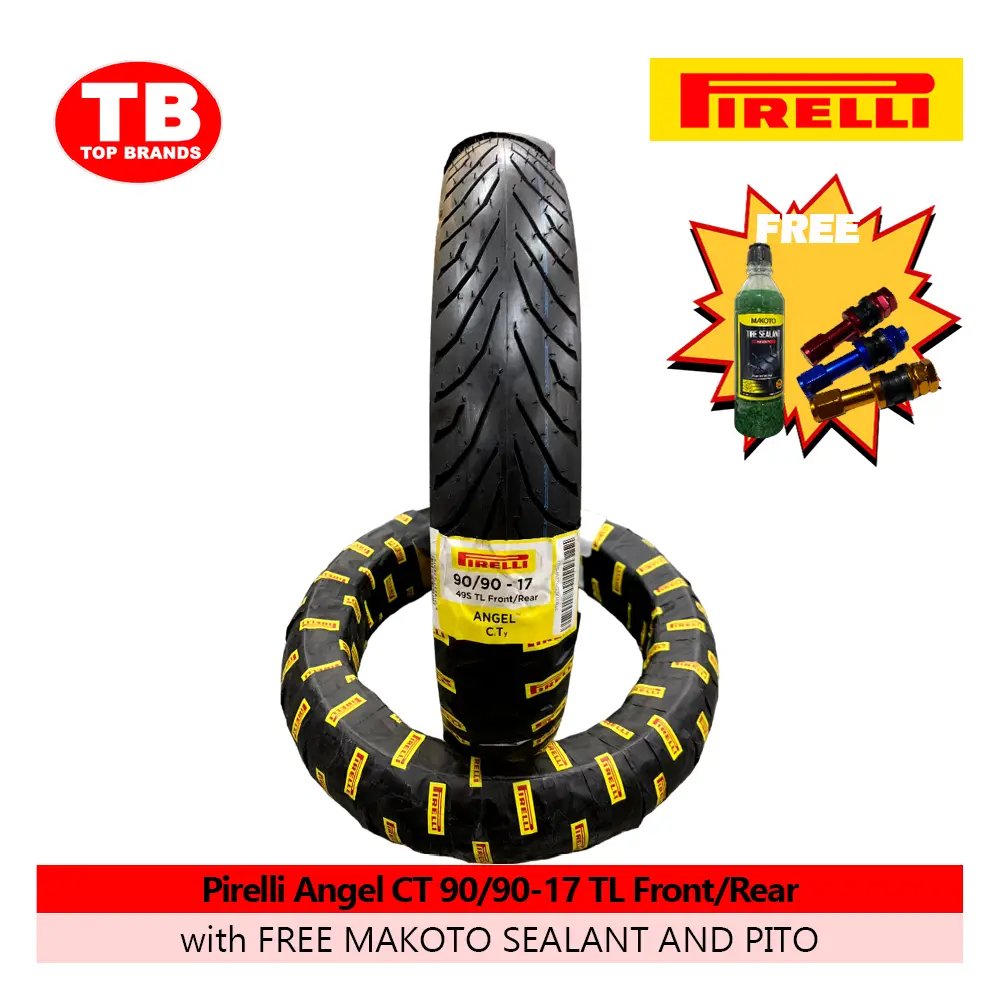 TIRE ANGEL CITY / 90/90-17 TLF/R / PIRELLI / SRP2655 -  LZD