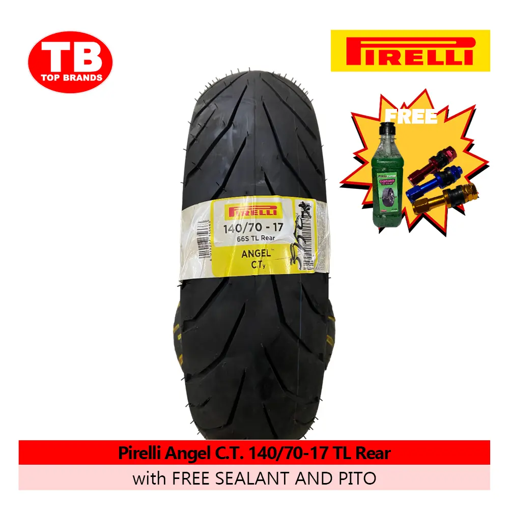 TIRE ANGEL CITY / 140/70-17 TLR (DOT 2022) / PIRELLI / - LZD