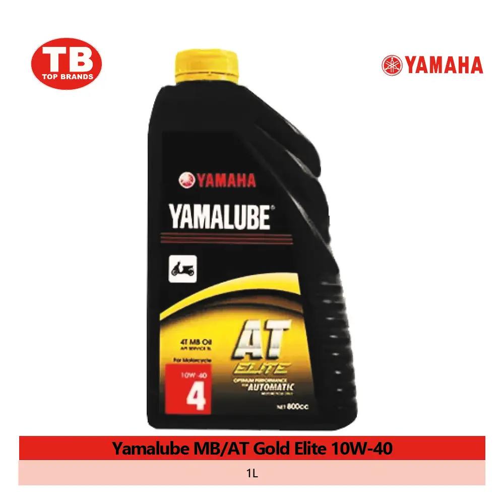 OIL ENGINE YAMALUBE MB/AT 10W-40 / 24X1000ML GOLD ELITE / NMAX MIO YMC - LZD