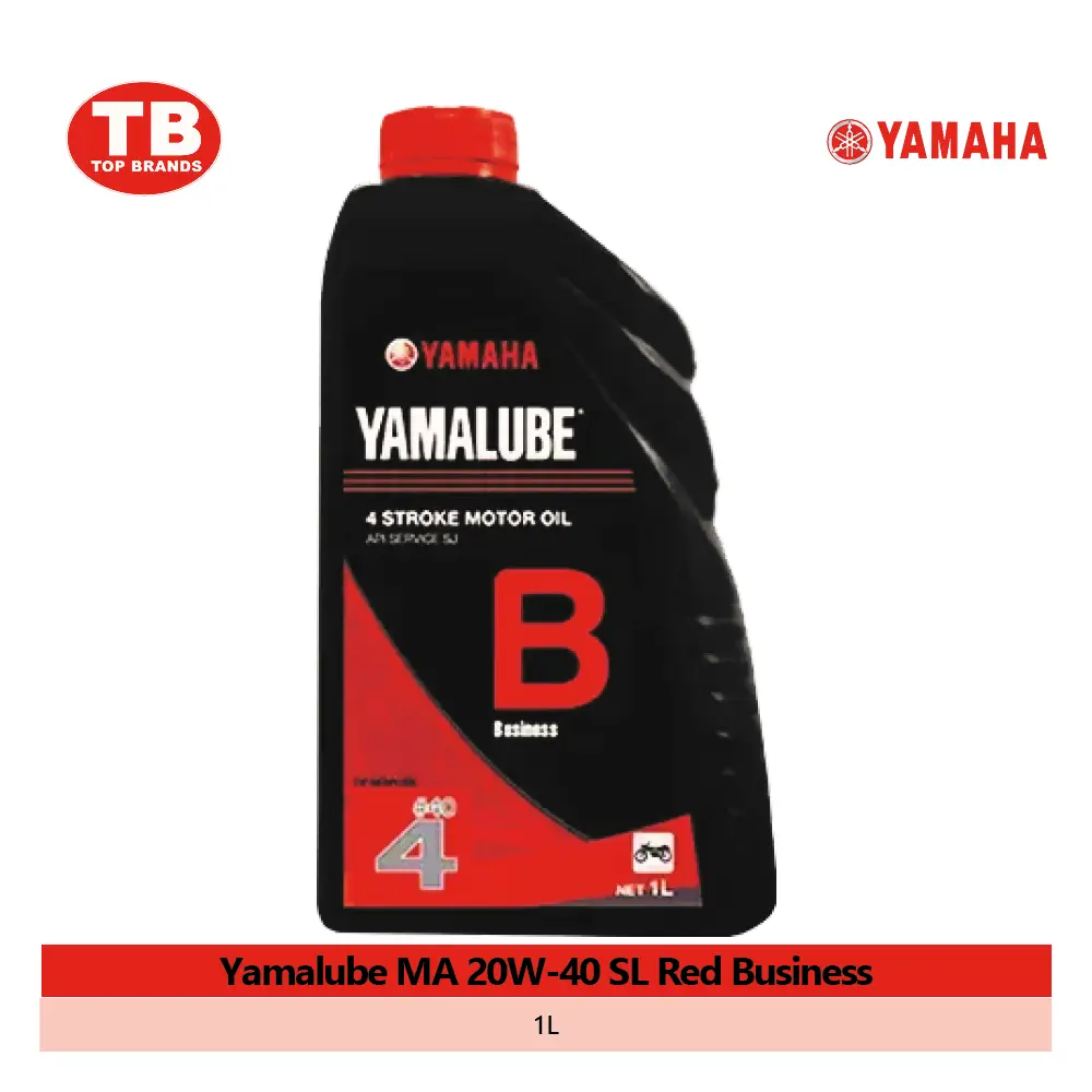 OIL ENGINE YAMALUBE MA 20W-40 / 24X1000ML SL  RED BUSINESS YMC SRP230 - FMV (90793AP43201) - LZD