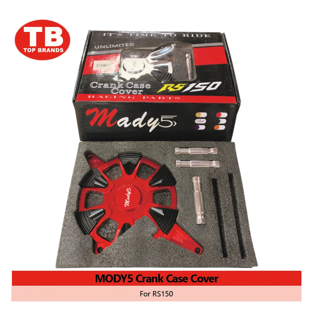 CRANKCASE COVER MODY5 / RS150 RED - LZD 