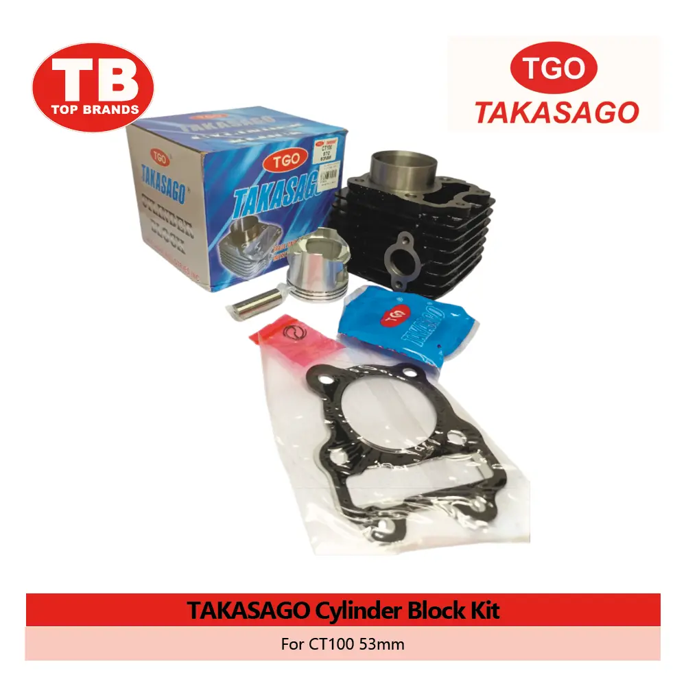 CYL BLOCK W/PISTON KIT / CT100 53MM / TGO - LZD 