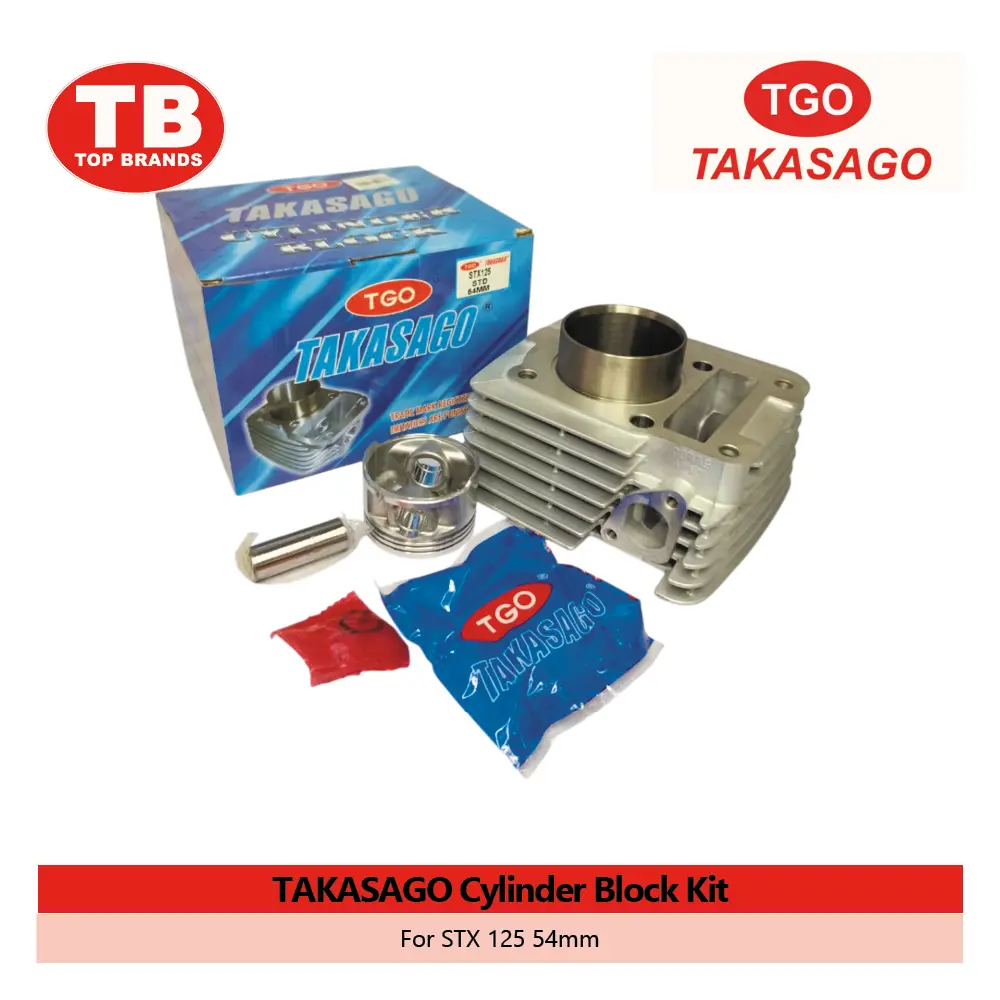 CYL BLOCK W/PISTON KIT / STX125 54MM / TGO - LZD - FMV 