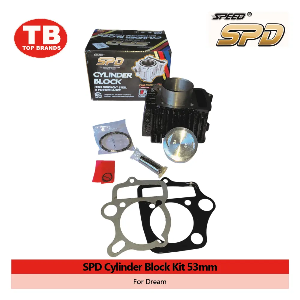 CYL BLOCK W/PISTON KIT / DREAM 53MM / SPD - LZD 