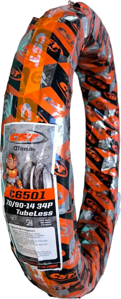 TIRE CST / TL 70/90-14 C6501 (DOT 1923) - LZD