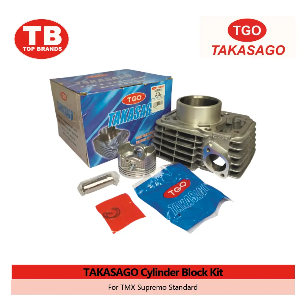CYL BLOCK W/PISTON KIT / TMX SUPREMO STD / TAKASAGO - LZD