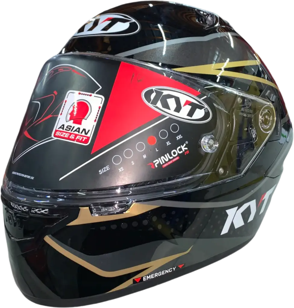 HELMET KYT NF-R DAVO REPLICA GOLD / XL - LZD