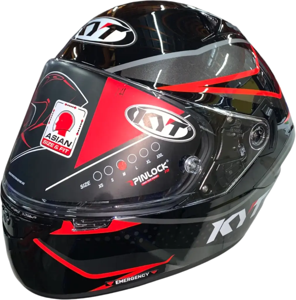 HELMET KYT NF-R DAVO REPLICA RED / M - LZD