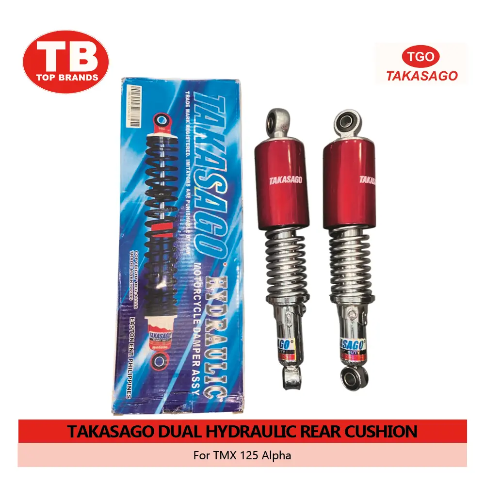 R CUSH HYDL / TMX125 ALPHA RED / TGO - LZD 