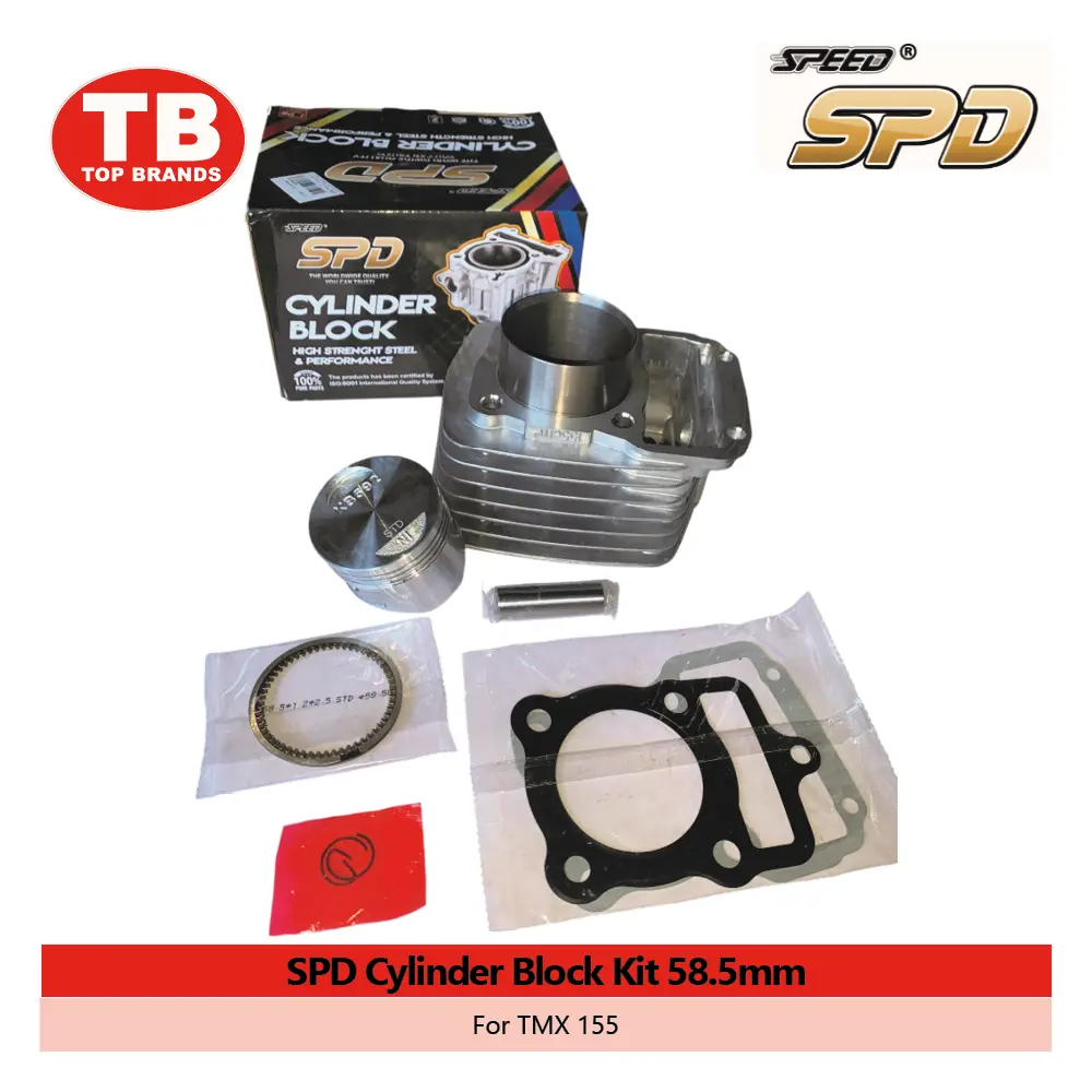 CYL BLOCK W/PISTON KIT / TMX155 58.5MM / SPD - LZD 