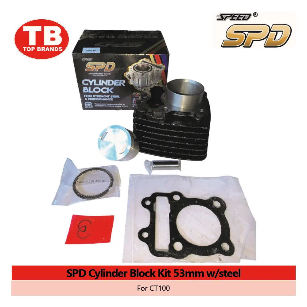 CYL BLOCK W/PISTON KIT / CT100 53MM / SPD - LZD 