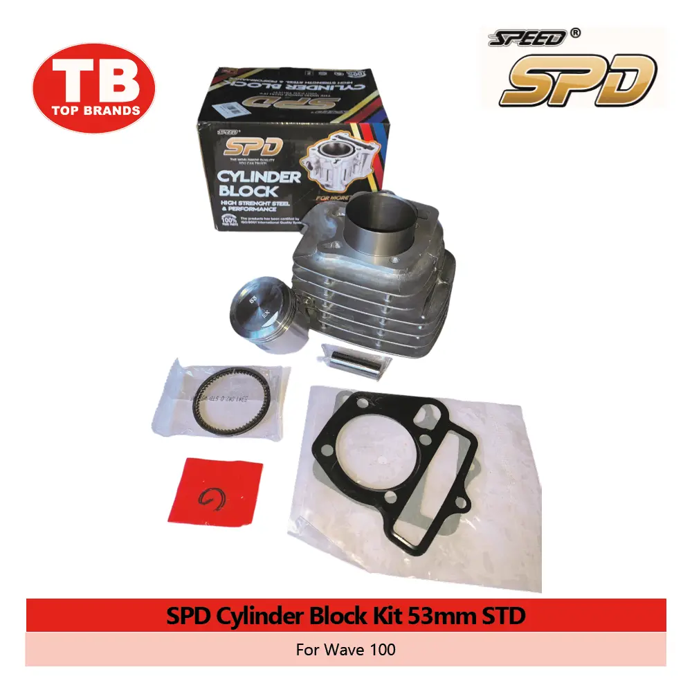 CYL BLOCK W/PISTON KIT / W100 53MM / SPD - LZD
