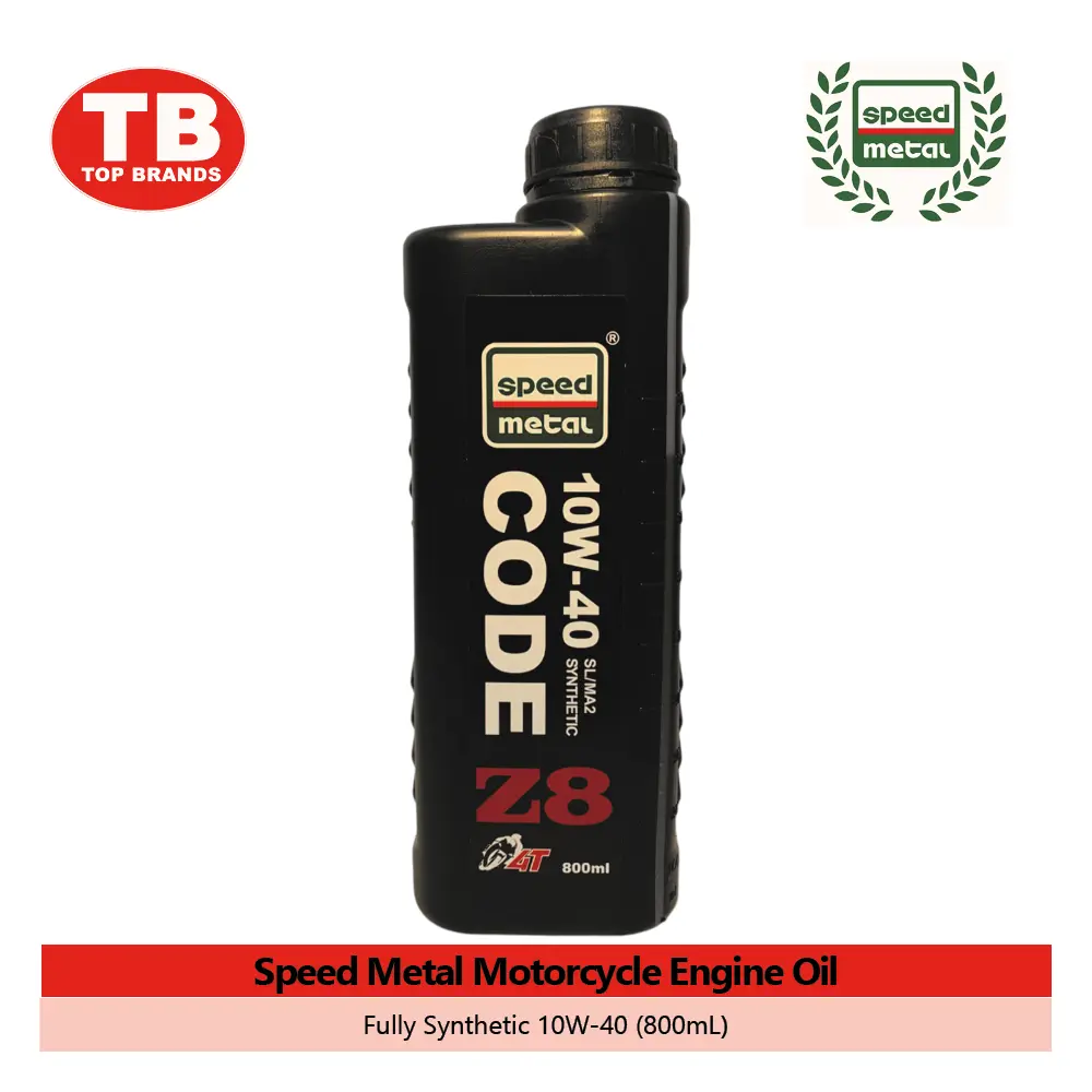 OIL ENGINE SPEED METAL Z8 FULLY SYNTHETIC / 24X800ML SL MA2 10W-40 - LZD