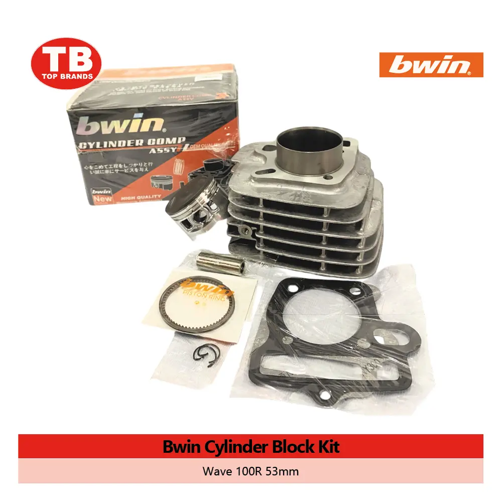 CYL BLOCK W/PISTON KIT / W100R 53MM / BWIN - LZD 