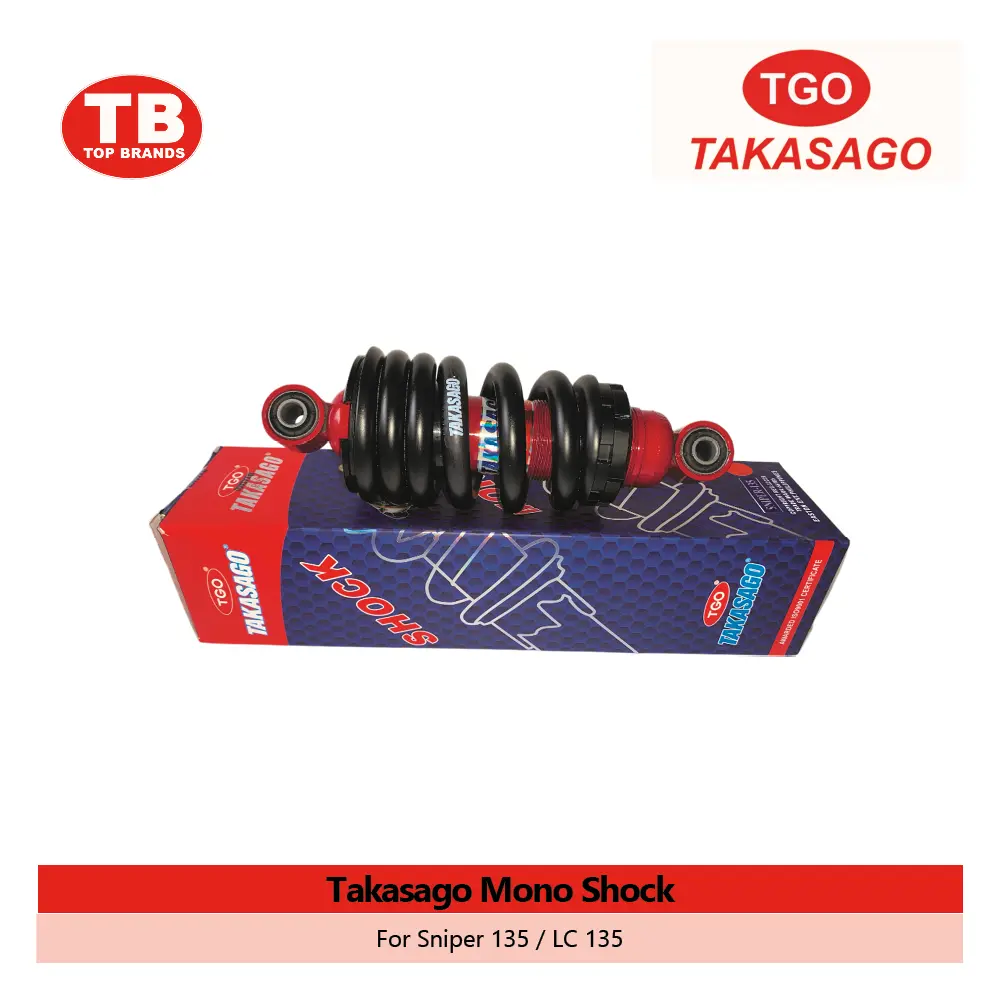 MONO SHOCK / SNIPER135 BLACK/RED / TGO - LZD 